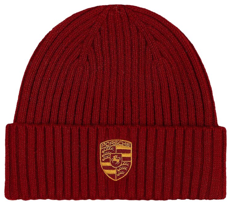 Aime Leon Dore x Porsche Cashmere Beanie Tango Red