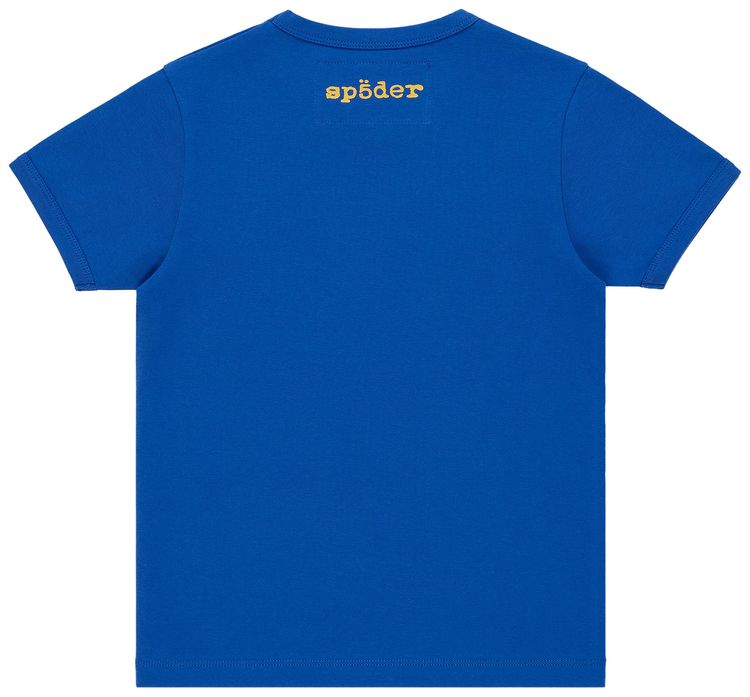 Sp5der 5uki Baby Tee Blue