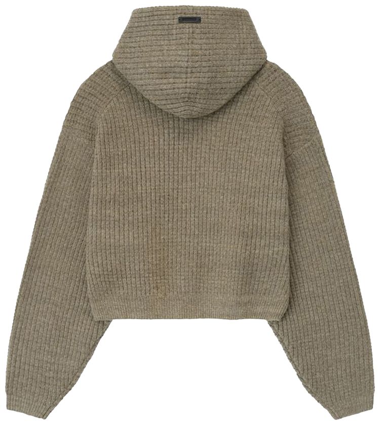Fear of God Essentials Heavy Waffle 90s Hoodie Homestead Heather