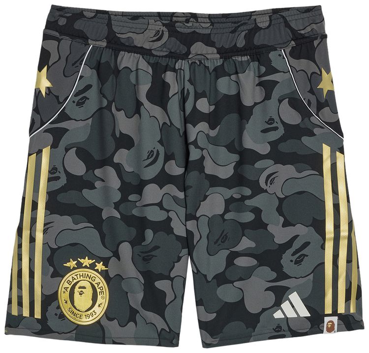 adidas x BAPE Football Shorts Black