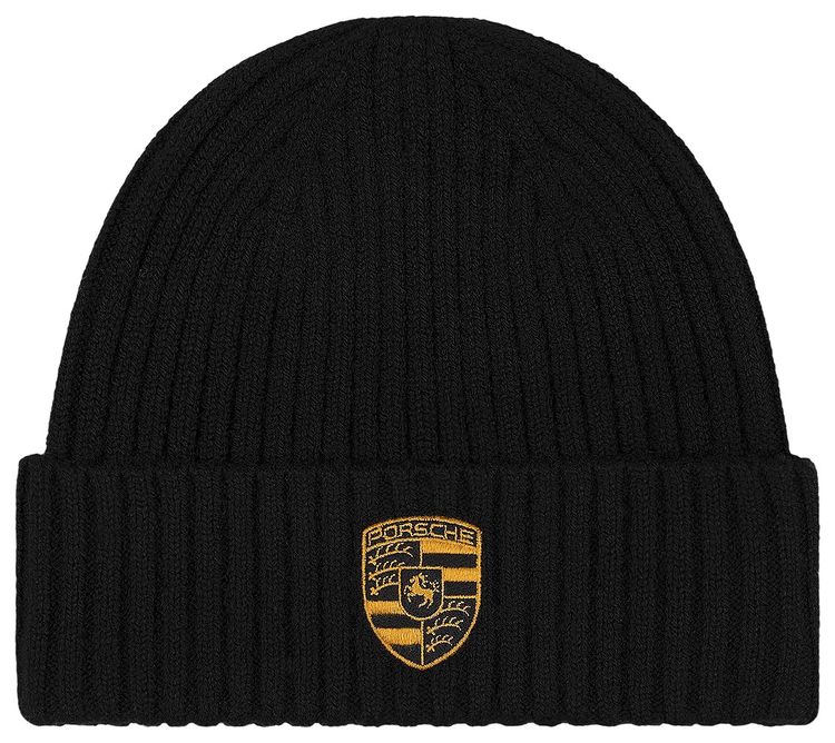 Aime Leon Dore x Porsche Cashmere Beanie Jet Black