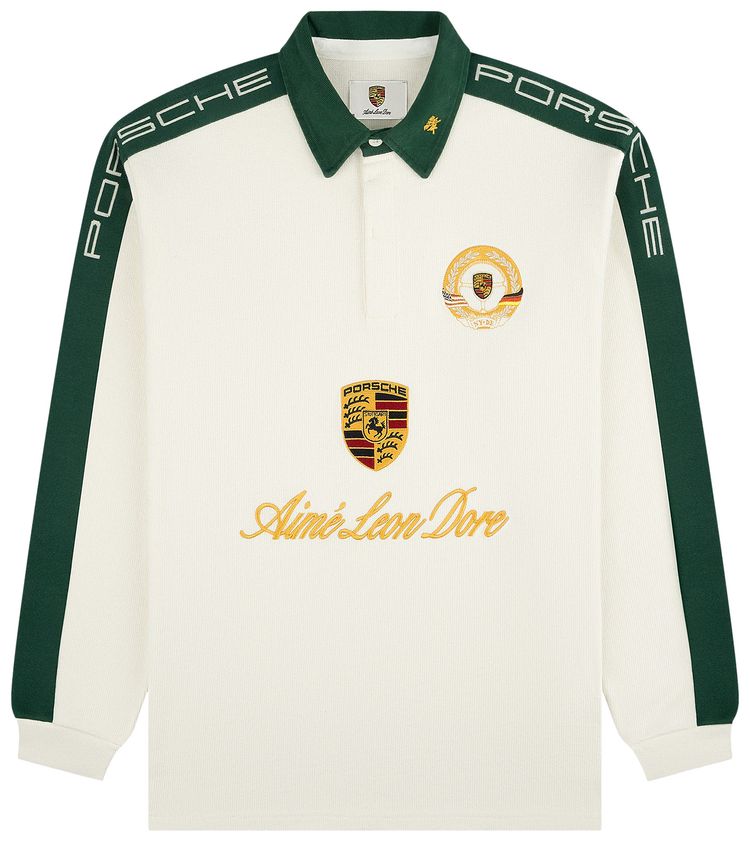 Aime Leon Dore x Porsche Crest Rugby Pristine