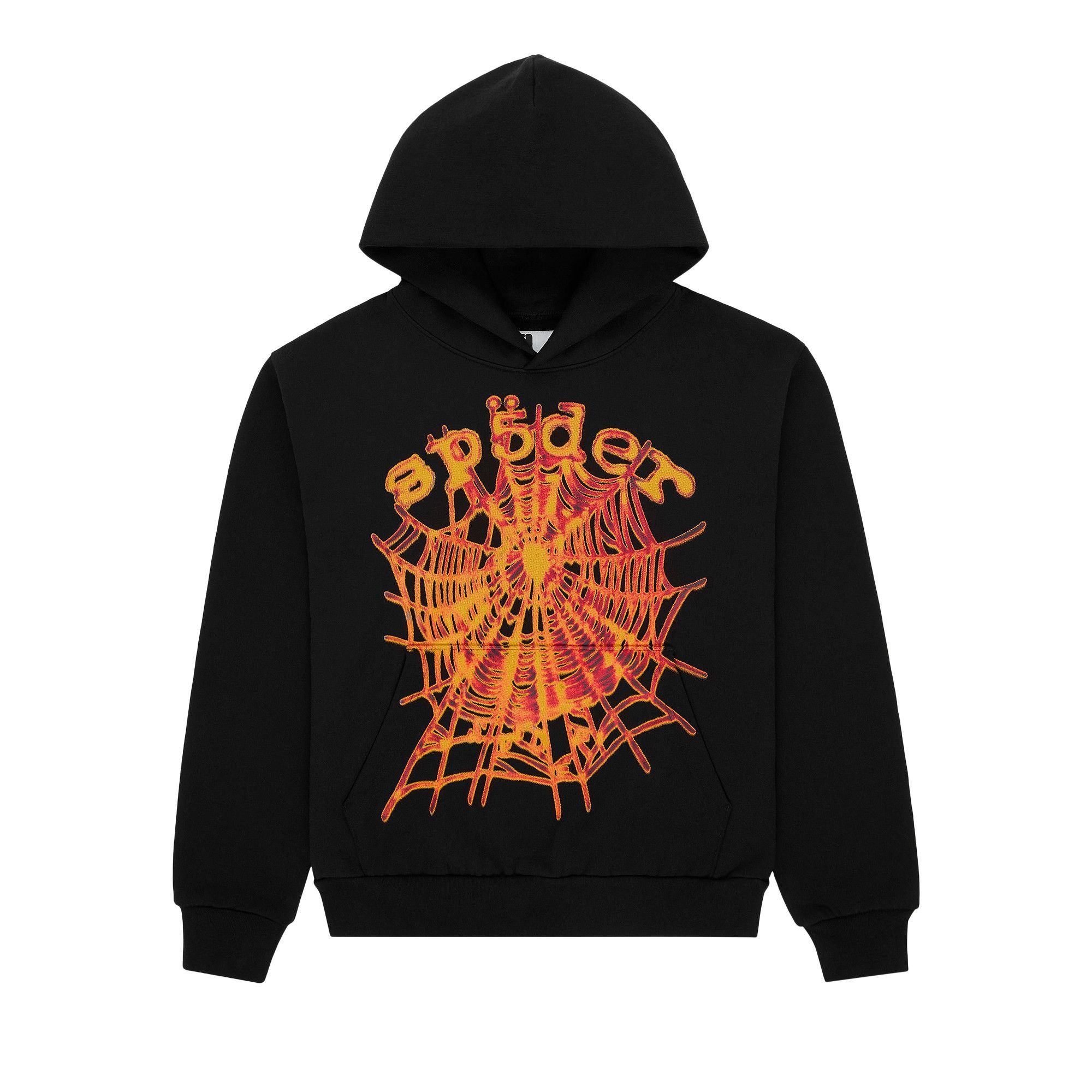 Buy Sp5der Og Web V2 Hoodie 'Black' - ST003FW25BLK | GOAT CA