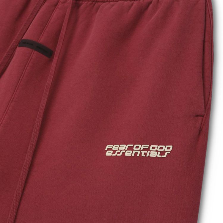 Fear of God Essentials Heavy Fleece Classic Sweatpant Crimson