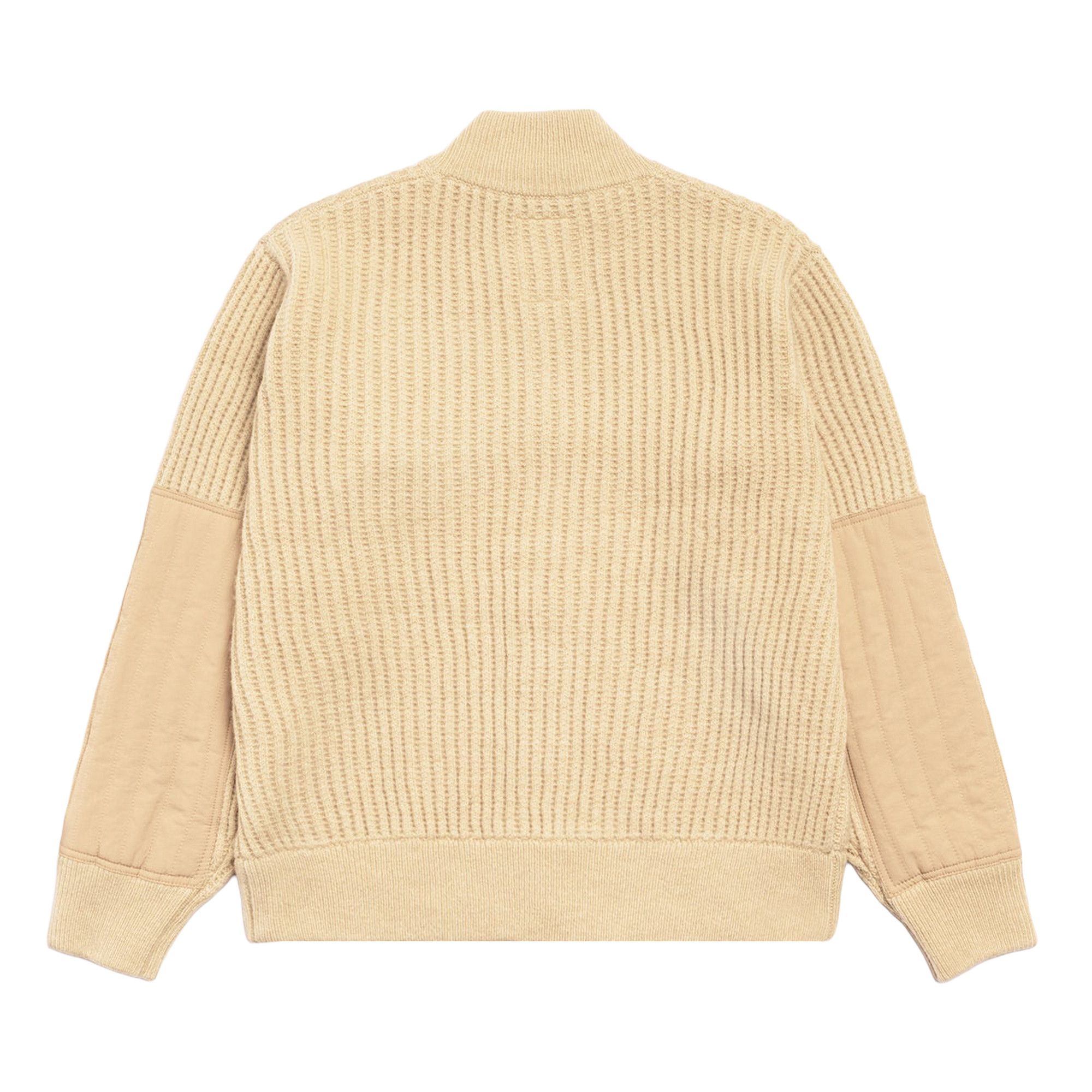 Buy Stussy Patch Zip Sweater 'Sand' - 117269 SAND | GOAT