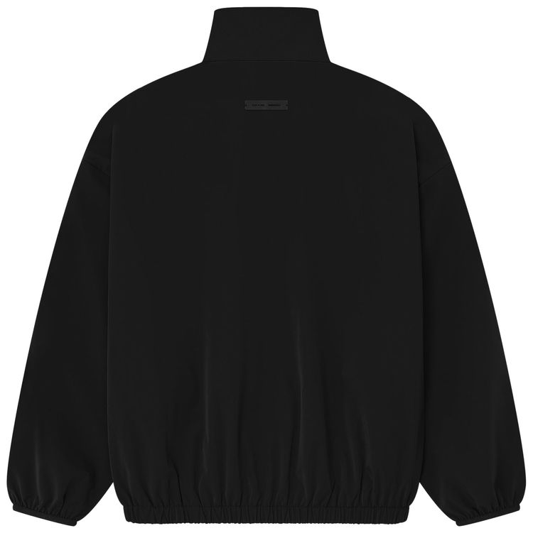 Fear of God Essentials Sporty Nylon Half Zip Jet Black