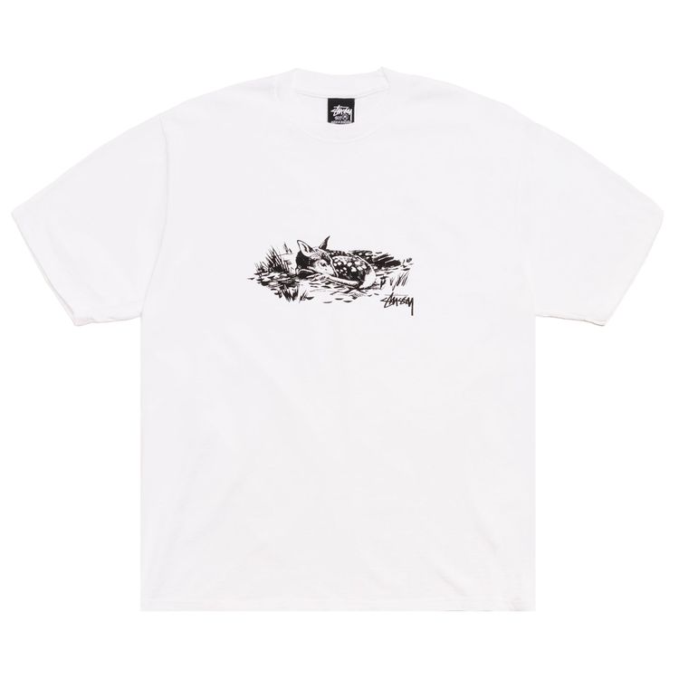 Stussy Fawn Tee White