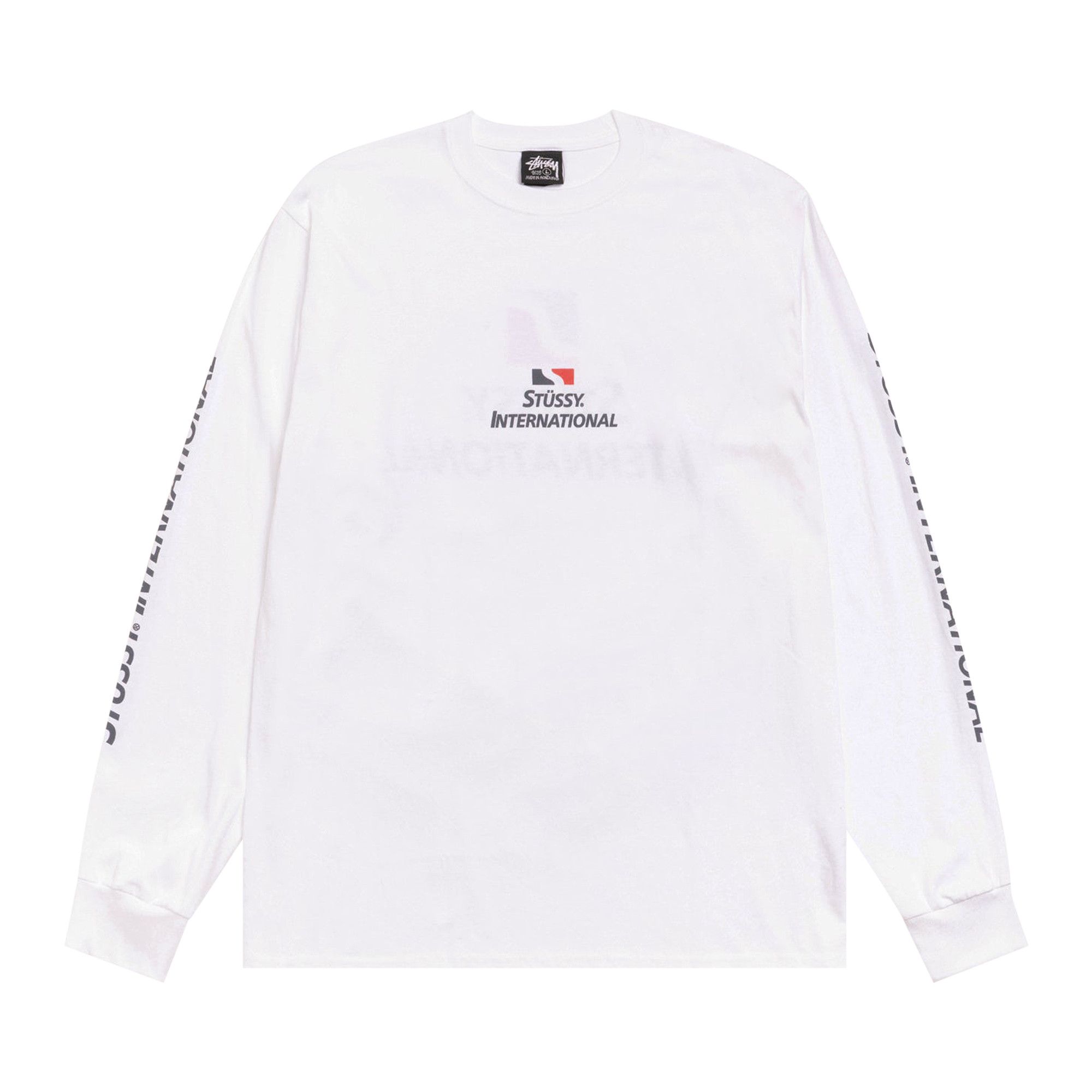 Buy Stussy International Long-Sleeve Tee 'White' - 1995146 WHIT | GOAT