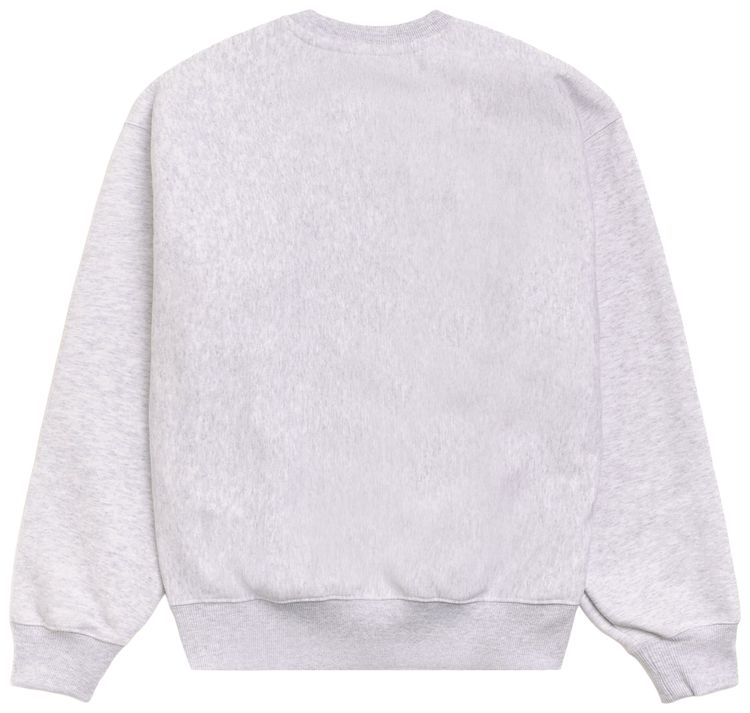 Stussy Long Range Crew Ash Heather