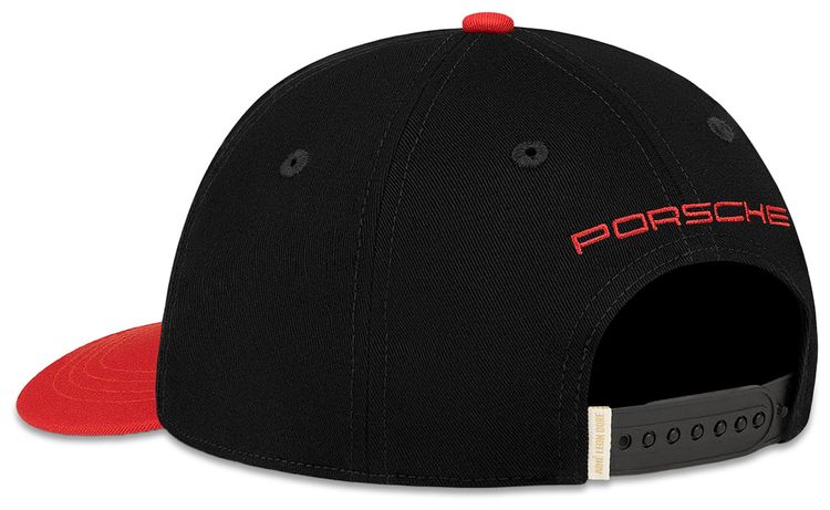 Aime Leon Dore x Porsche Colorblock Logo Hat Jet Black Multi