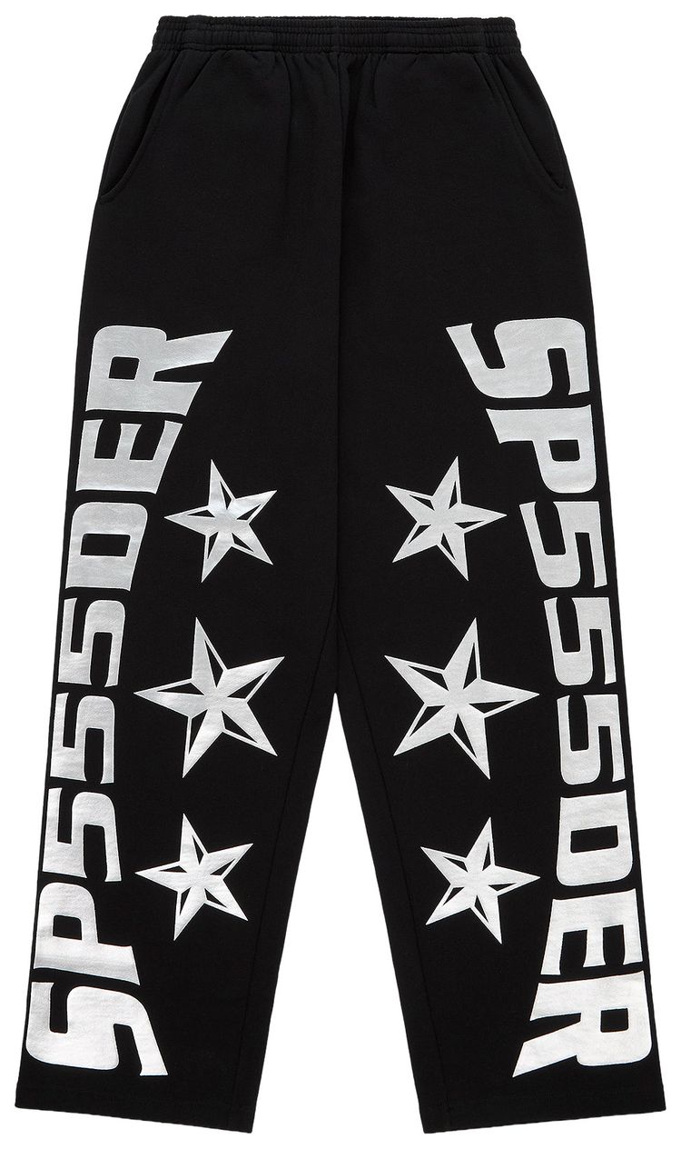 Sp5der Mx555 Sweatpant Black