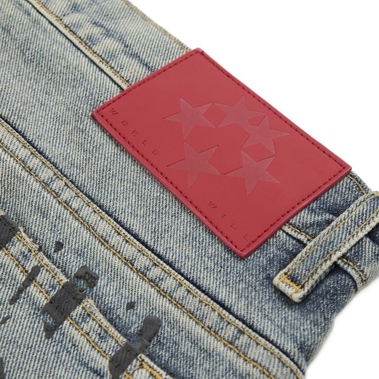 Sp5der Burnout Denim Indigo