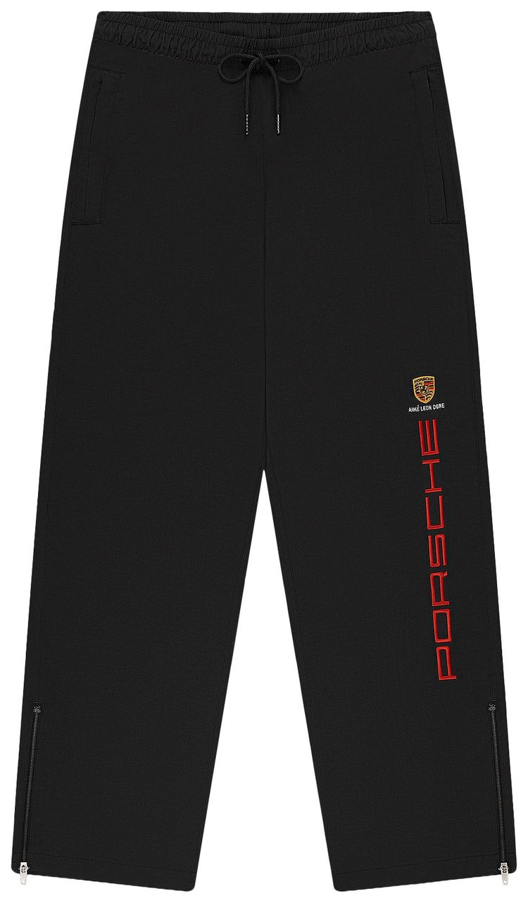 Aime Leon Dore x Porsche Nylon Track Pant Jet Black