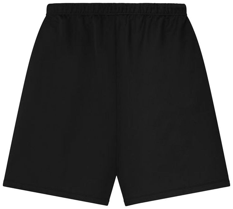 Fear of God Essentials Satin Fleece Relaxed Sweatshort Vintage Black