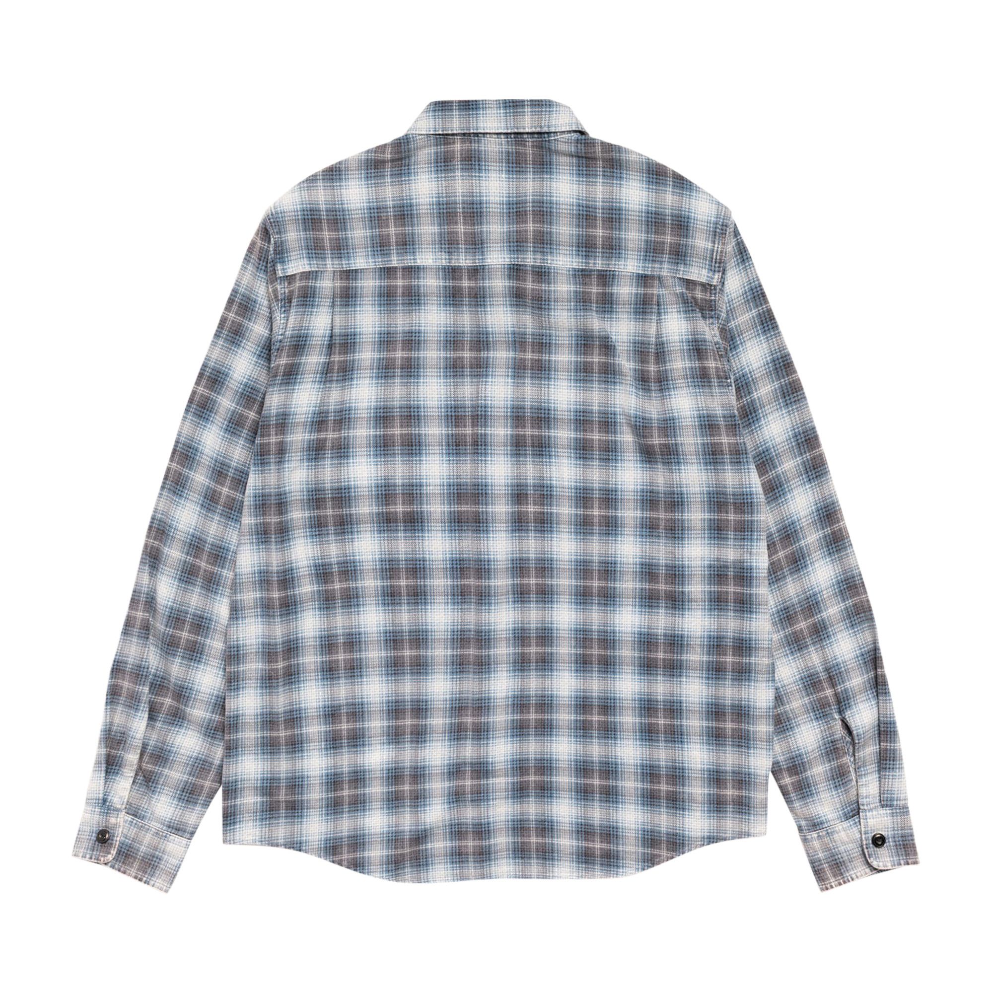 Buy Stussy Dax Printed Shirt 'Blue' - 1110375 BLUE | GOAT