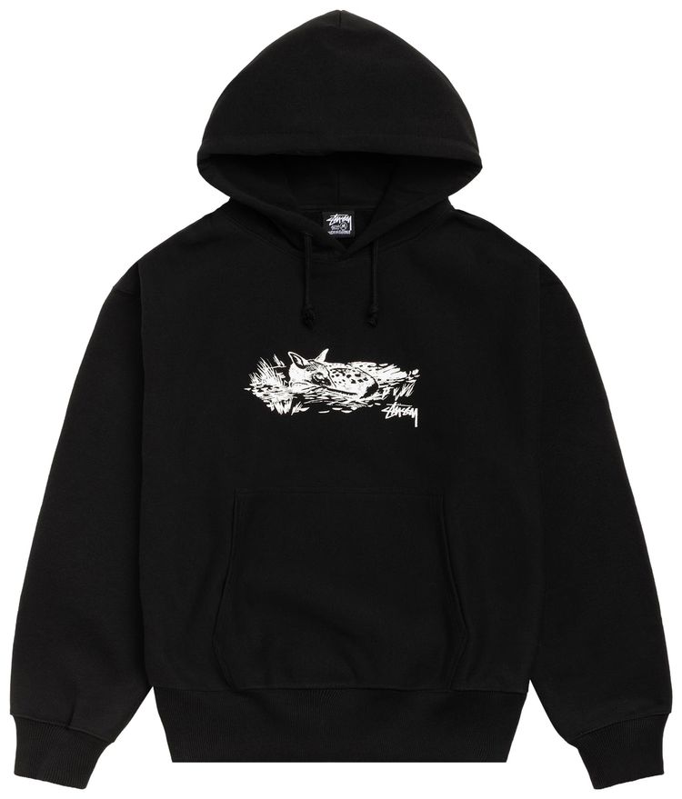 Stussy Fawn Hoodie Black