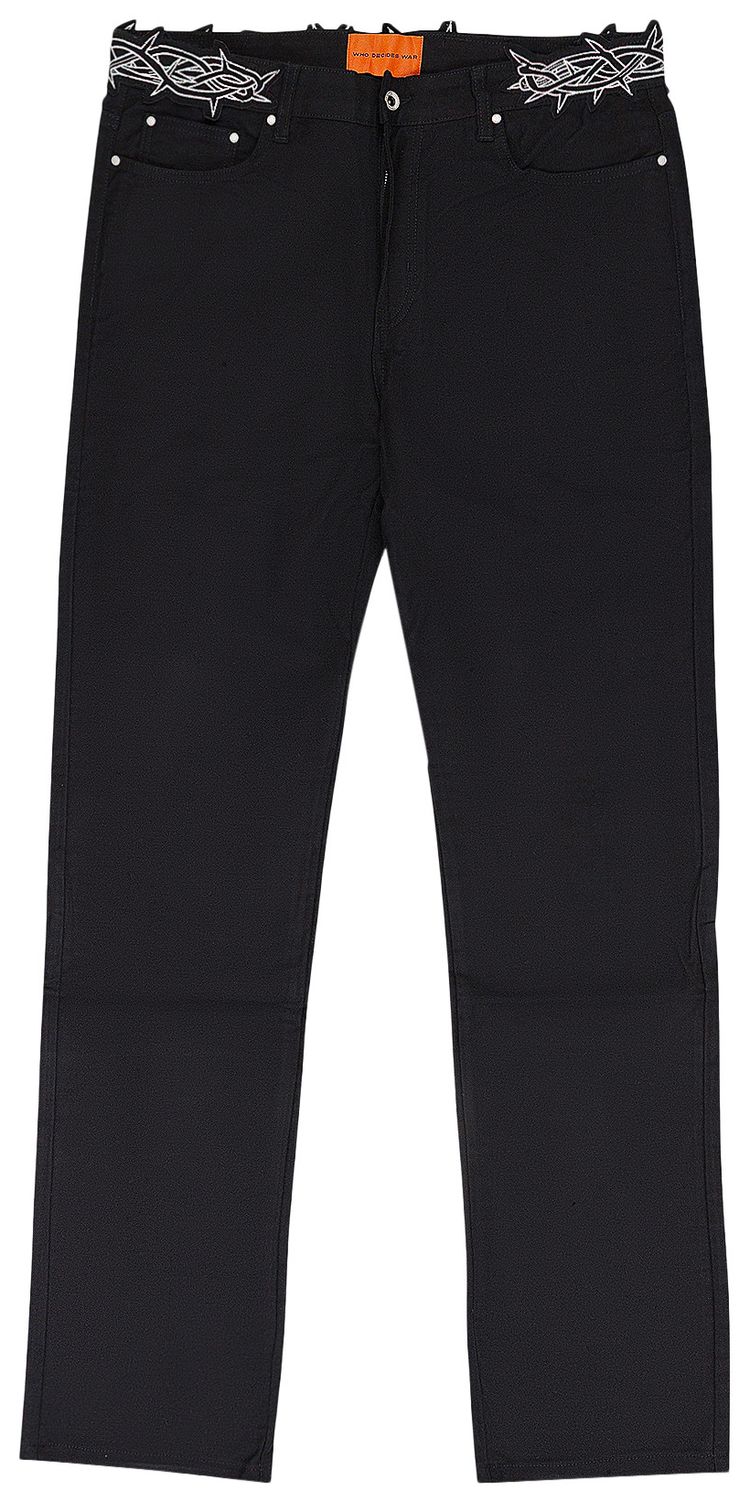 Who Decides War Thorned Day Pants Black