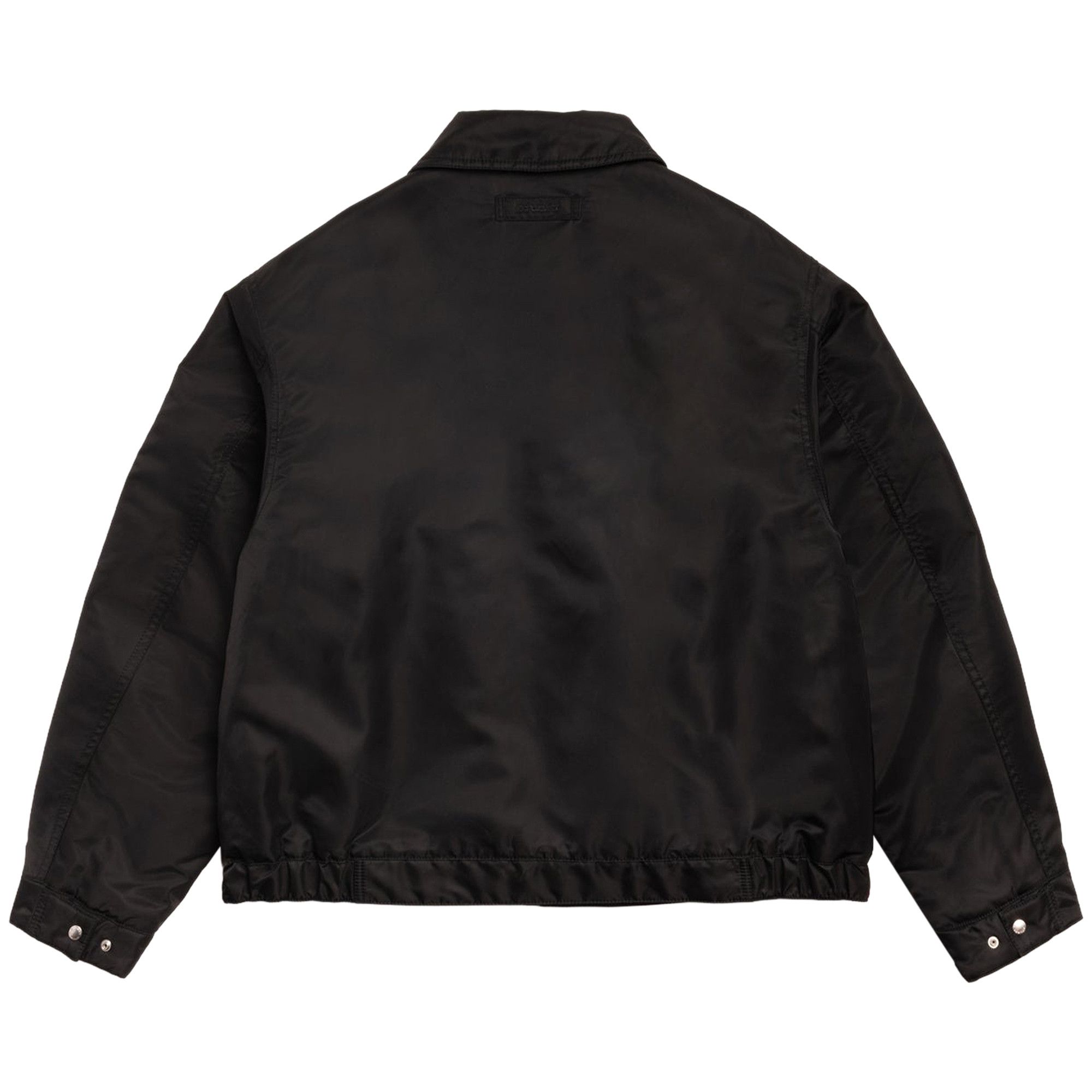 Buy Stussy Pile Lined Zip Jacket 'Black' - 115887 BLAC | GOAT