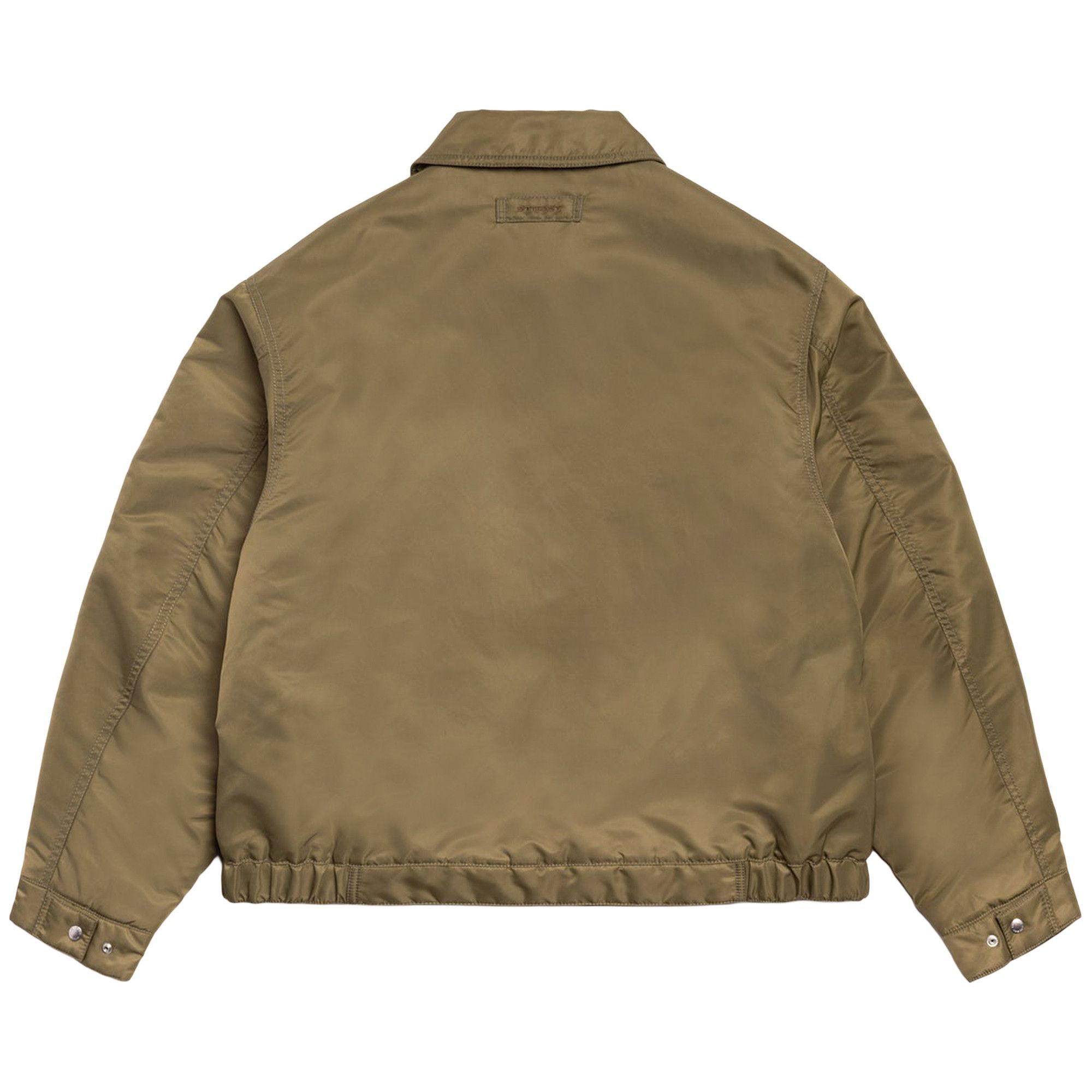 Buy Stussy Pile Lined Zip Jacket 'Olive' - 115887 OLIV | GOAT