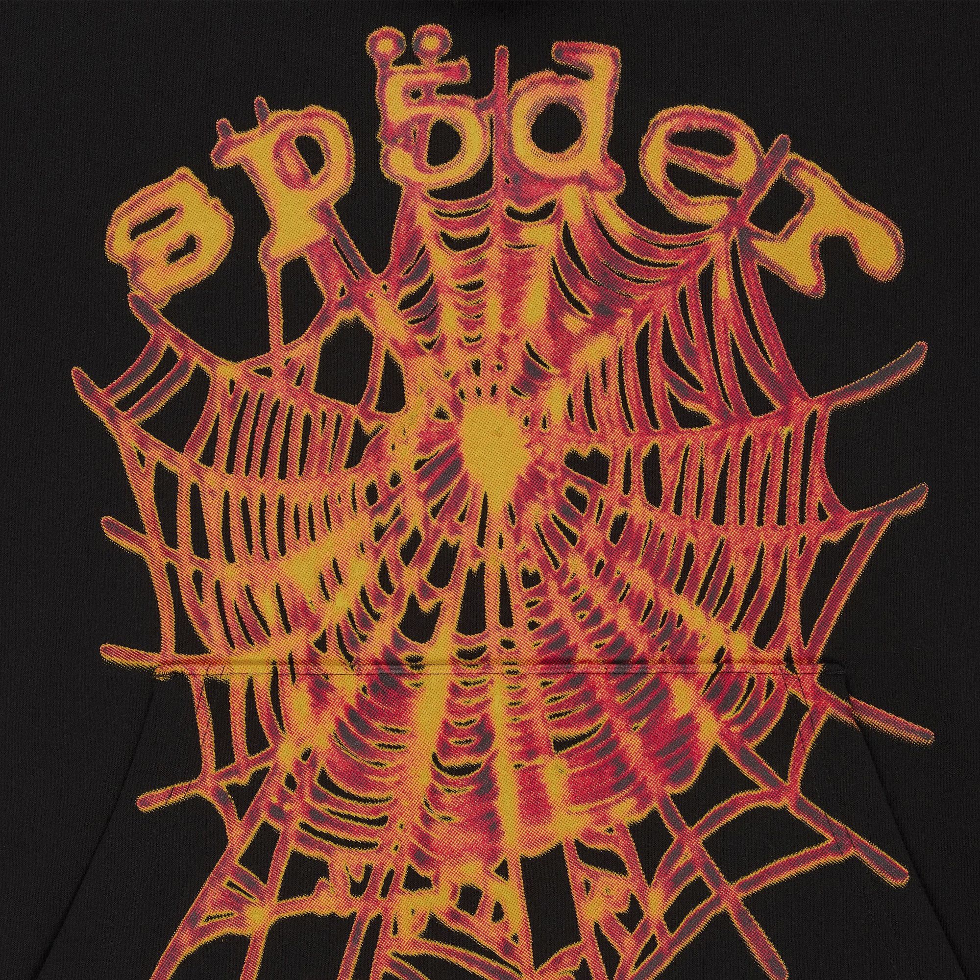 Buy Sp5der Og Web V2 Hoodie 'Black' - ST003FW25BLK | GOAT