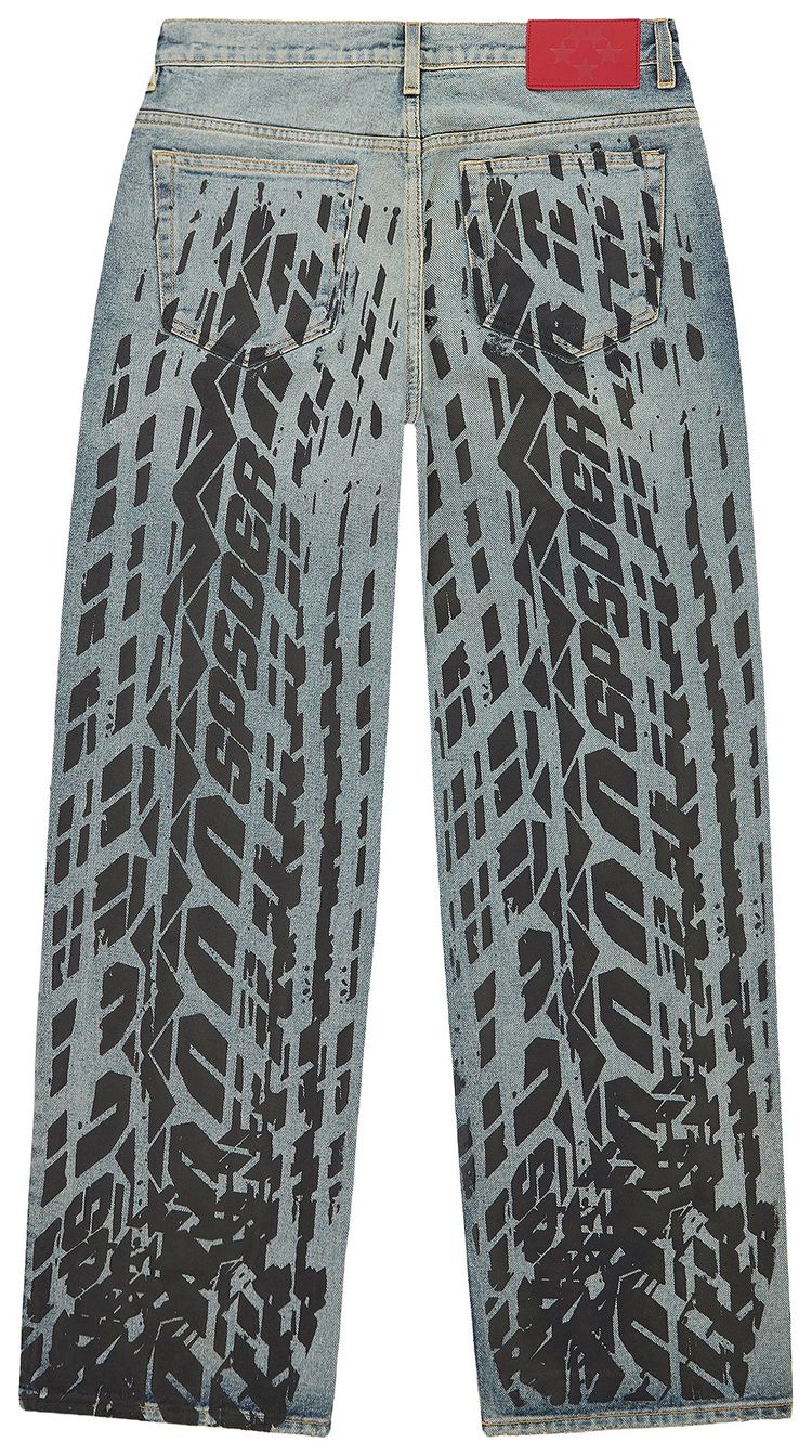 Sp5der Burnout Denim Indigo