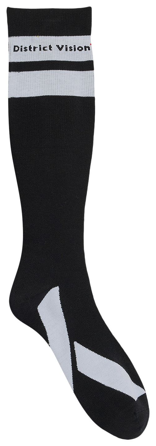 District Vision Cordura Compression Long Socks Black