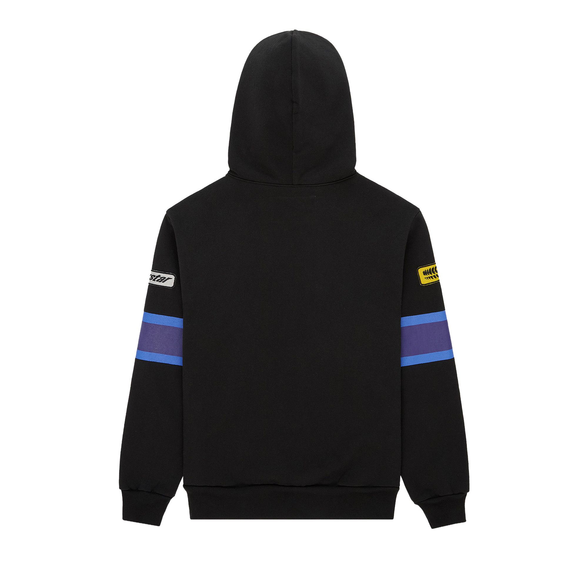 Buy Sp5der GT Zip Hoodie 'Black' - ST019FW25BLK | GOAT