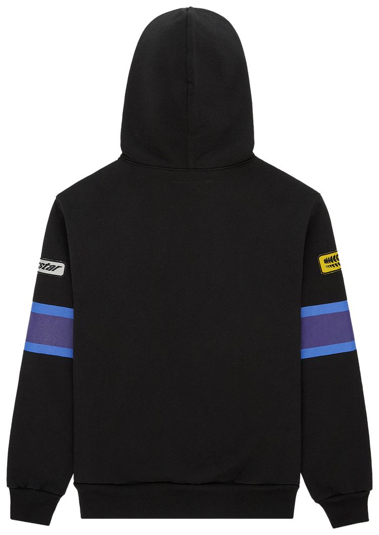 Sp5der GT Zip Hoodie Black