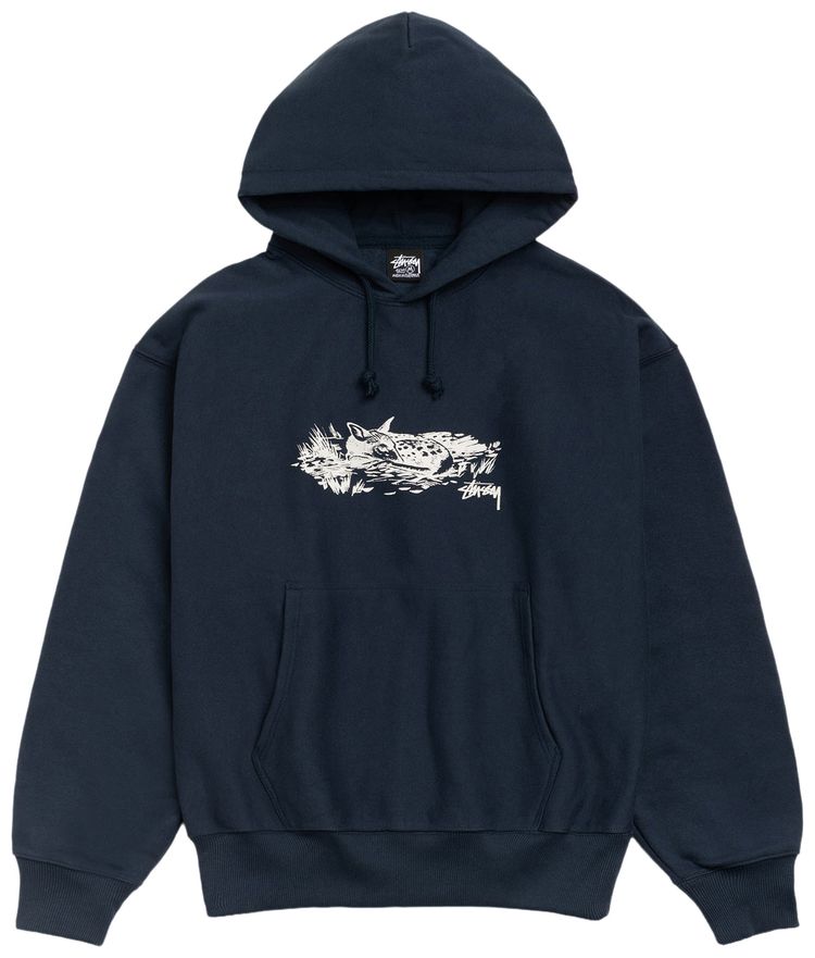 Stussy Fawn Hoodie Navy