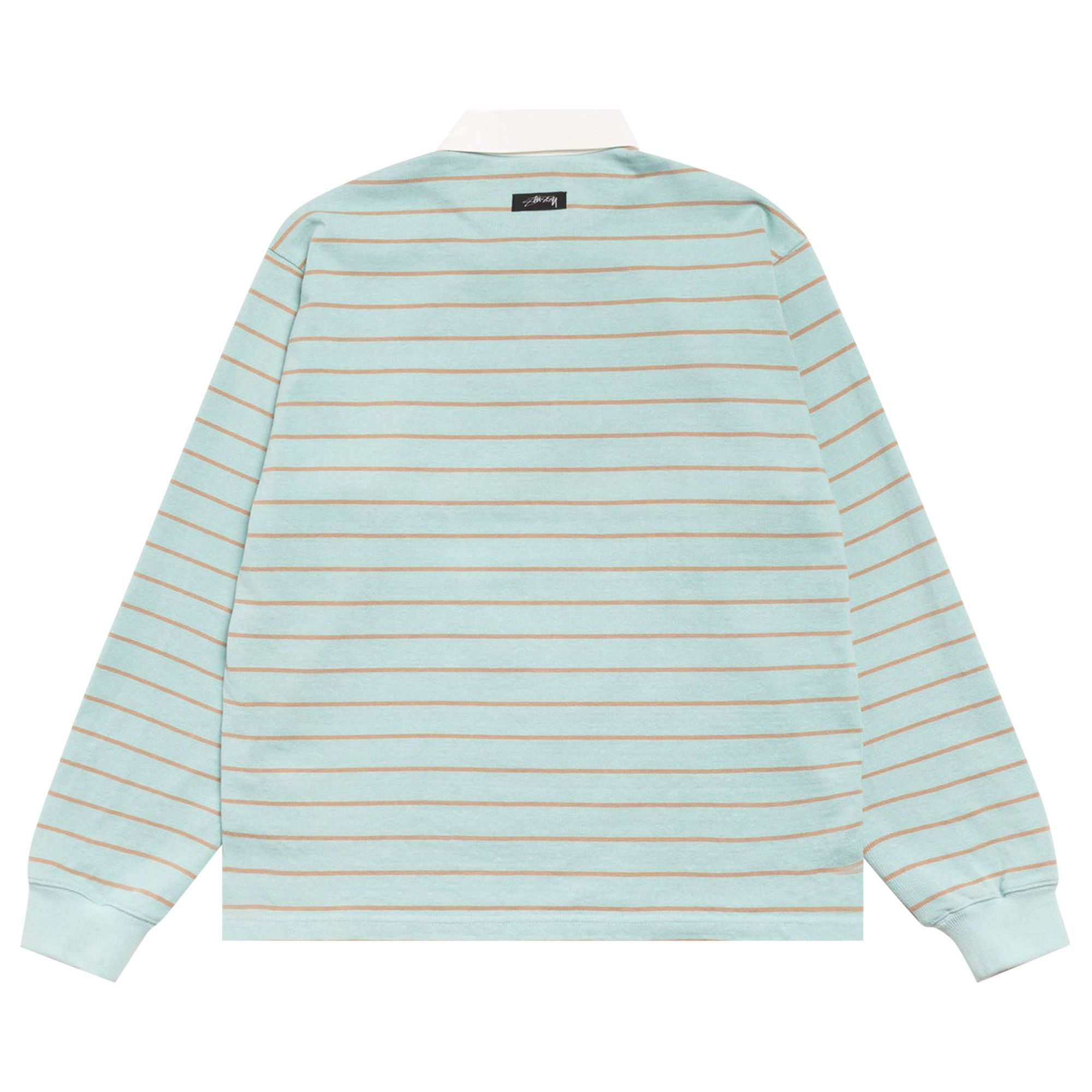 Buy Stussy Striped Rugby Shirt 'Blue' - 1140372 BLUE | GOAT