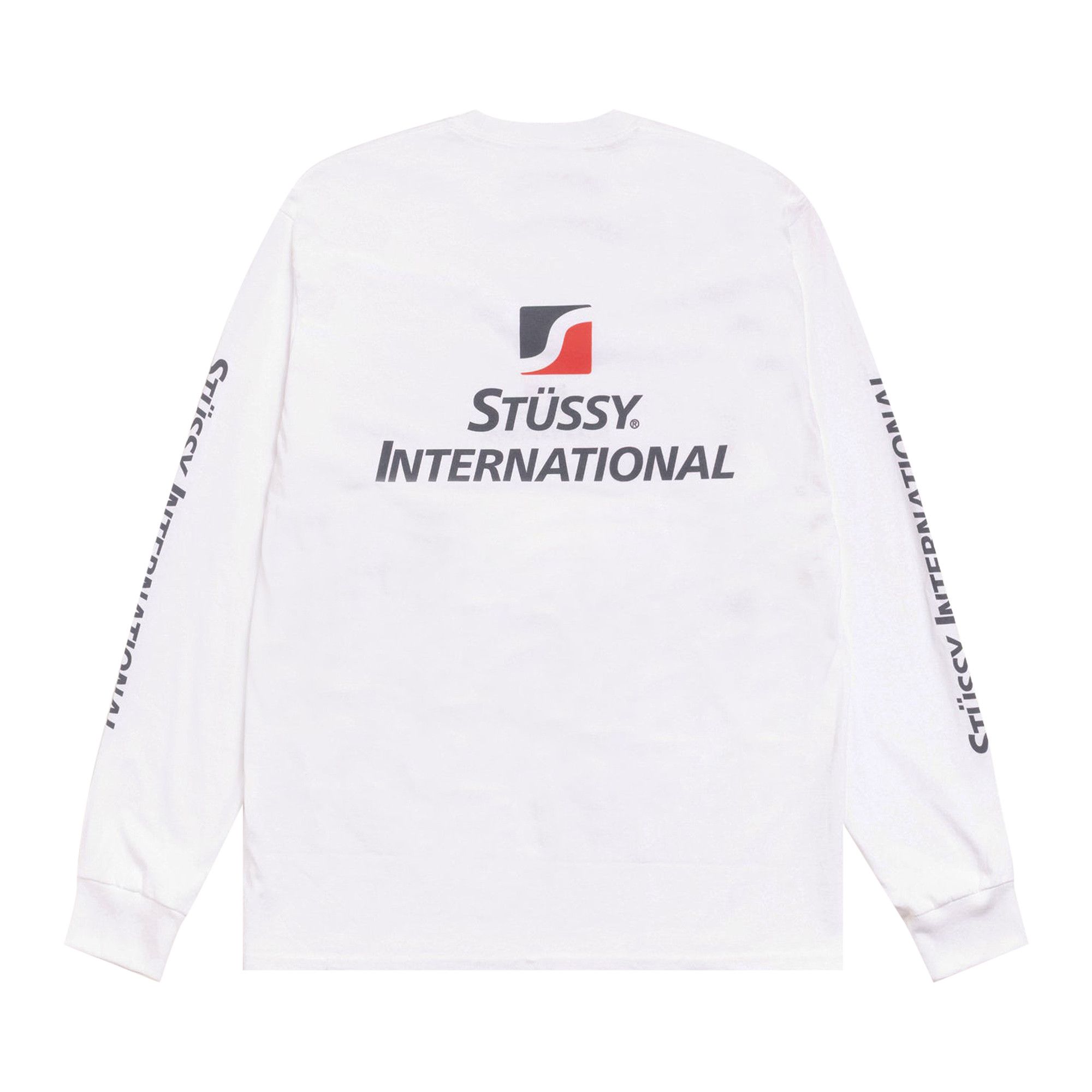Buy Stussy International Long-Sleeve Tee 'White' - 1995146 WHIT | GOAT