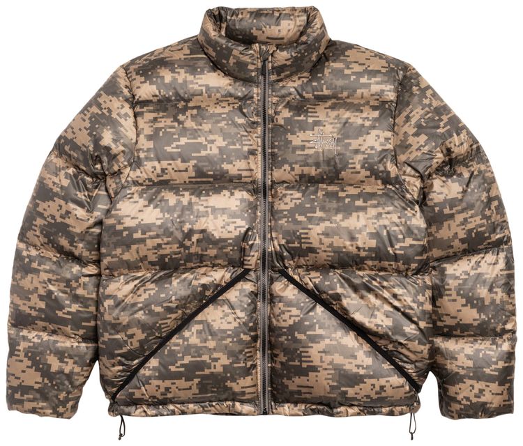 Stussy Micro Ripstop Down Jacket Digi Camo