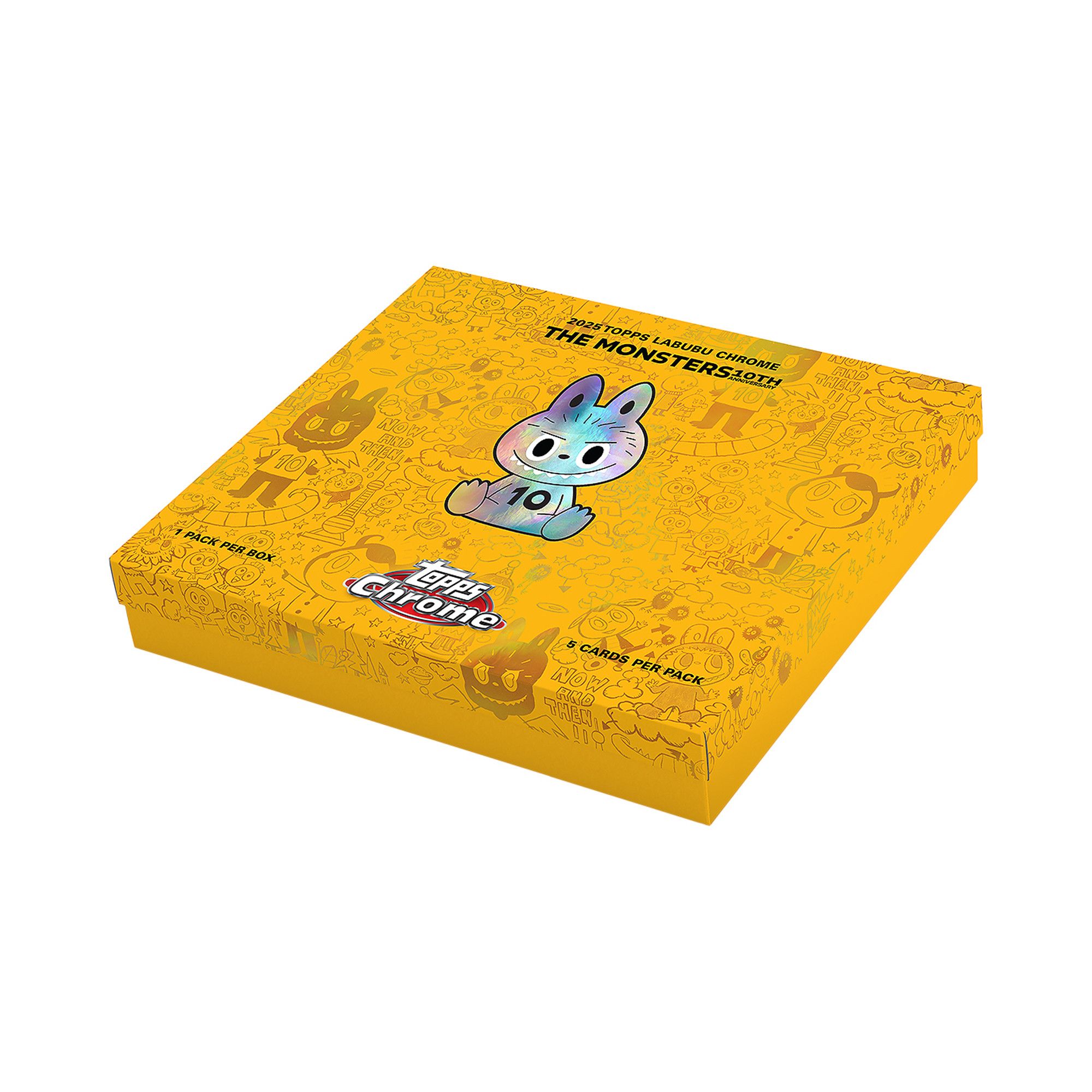 ラブブ　10thケースヒット　THE MONSTERS ANNIVERSARY TOPPS LABUBU CARDS! 10TH ANNIVERSARY BOX SET UNBOX!! How2Work Pop