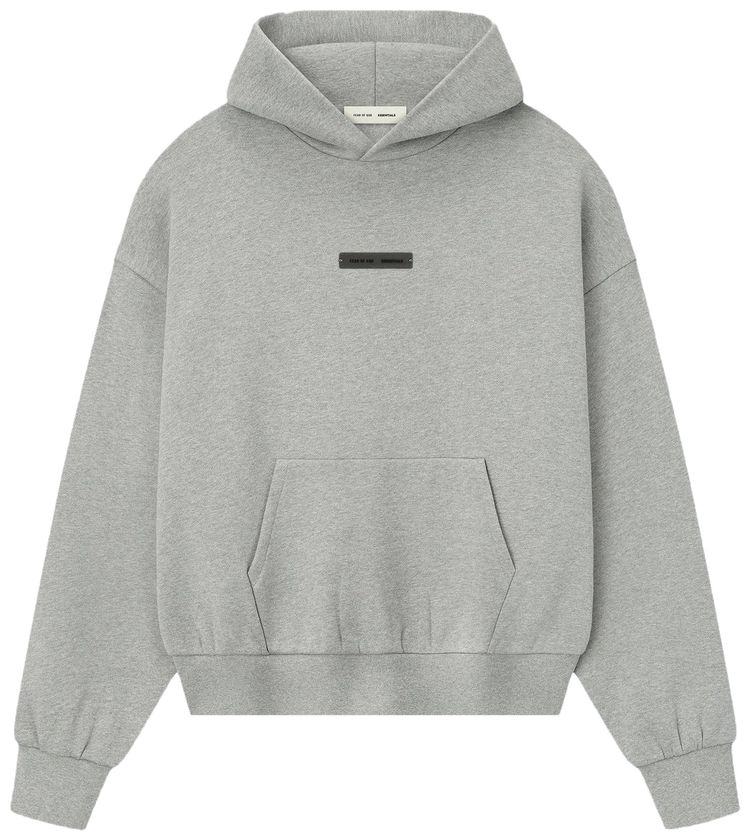 Fear of God Essentials Classic Hoodie Concrete Heather