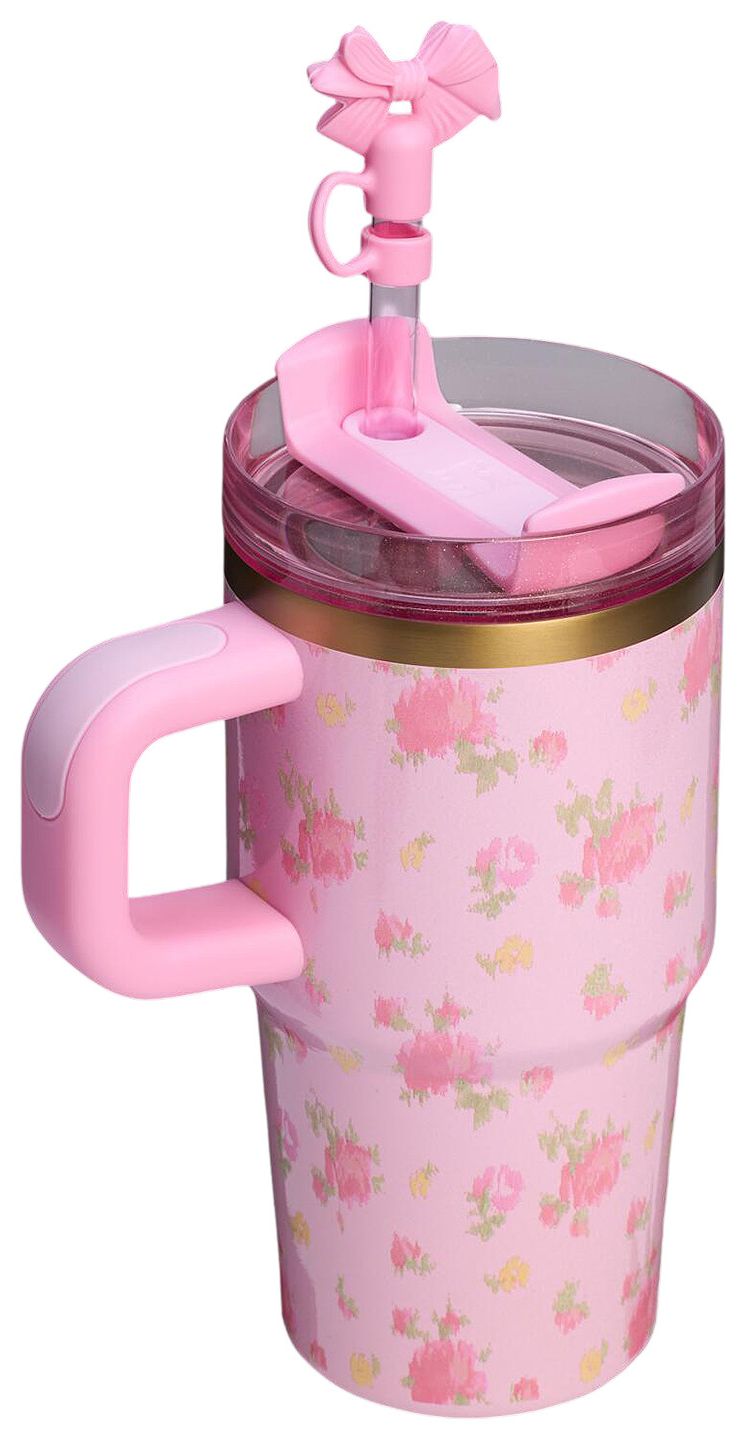 Stanley 1913 x LoveShackFancy Flowstate Quencher 20oz Tumbler W Handle Ibiza Sunset