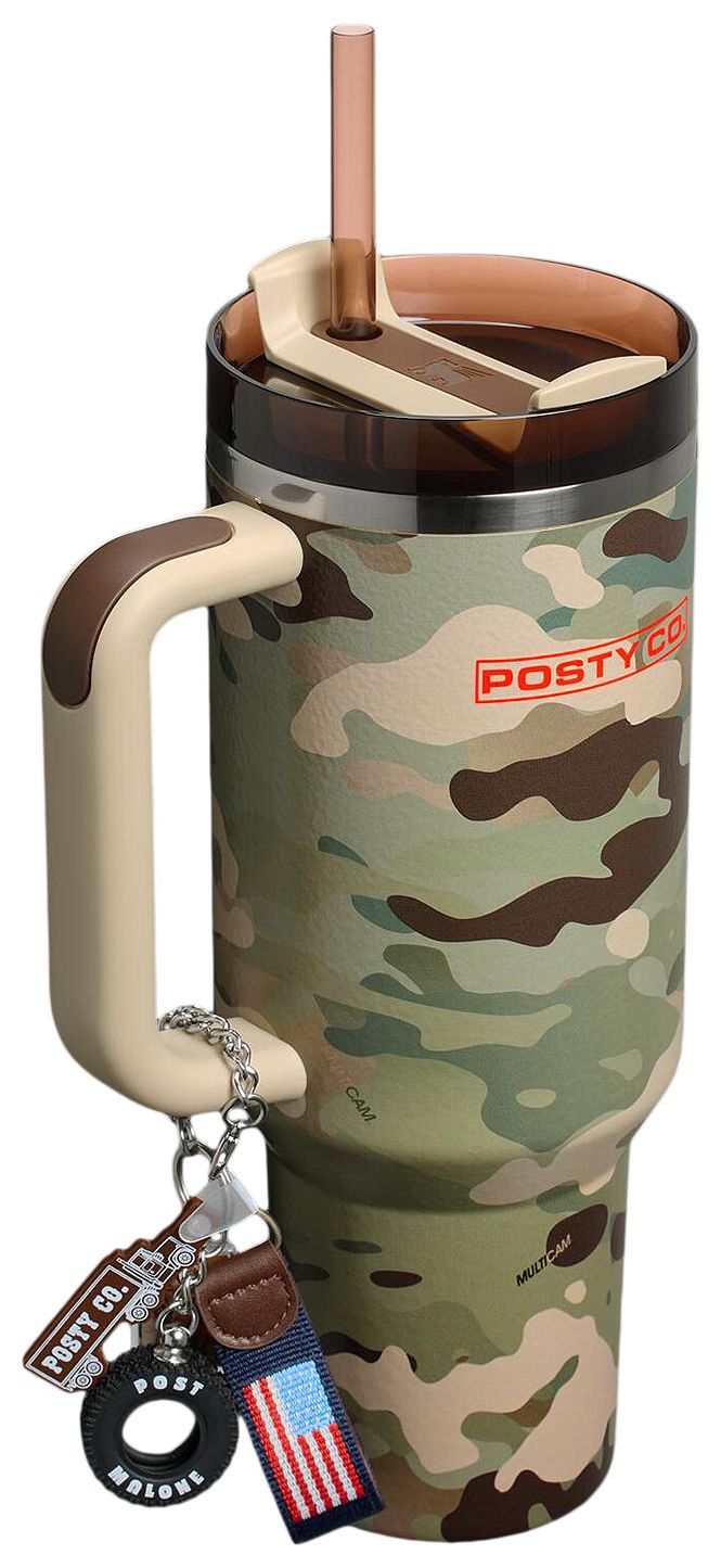 Stanley 1913 x The Post Malone Flowstate Quencher 40oz Tumbler Post Malone Multi Camo