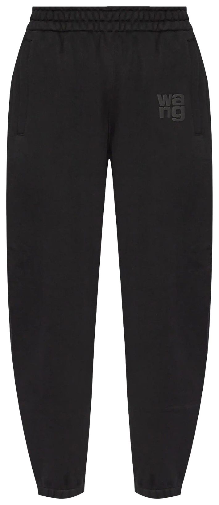 Alexander Wang Essential Terry Classic Sweatpant Puff Paint Logo Black