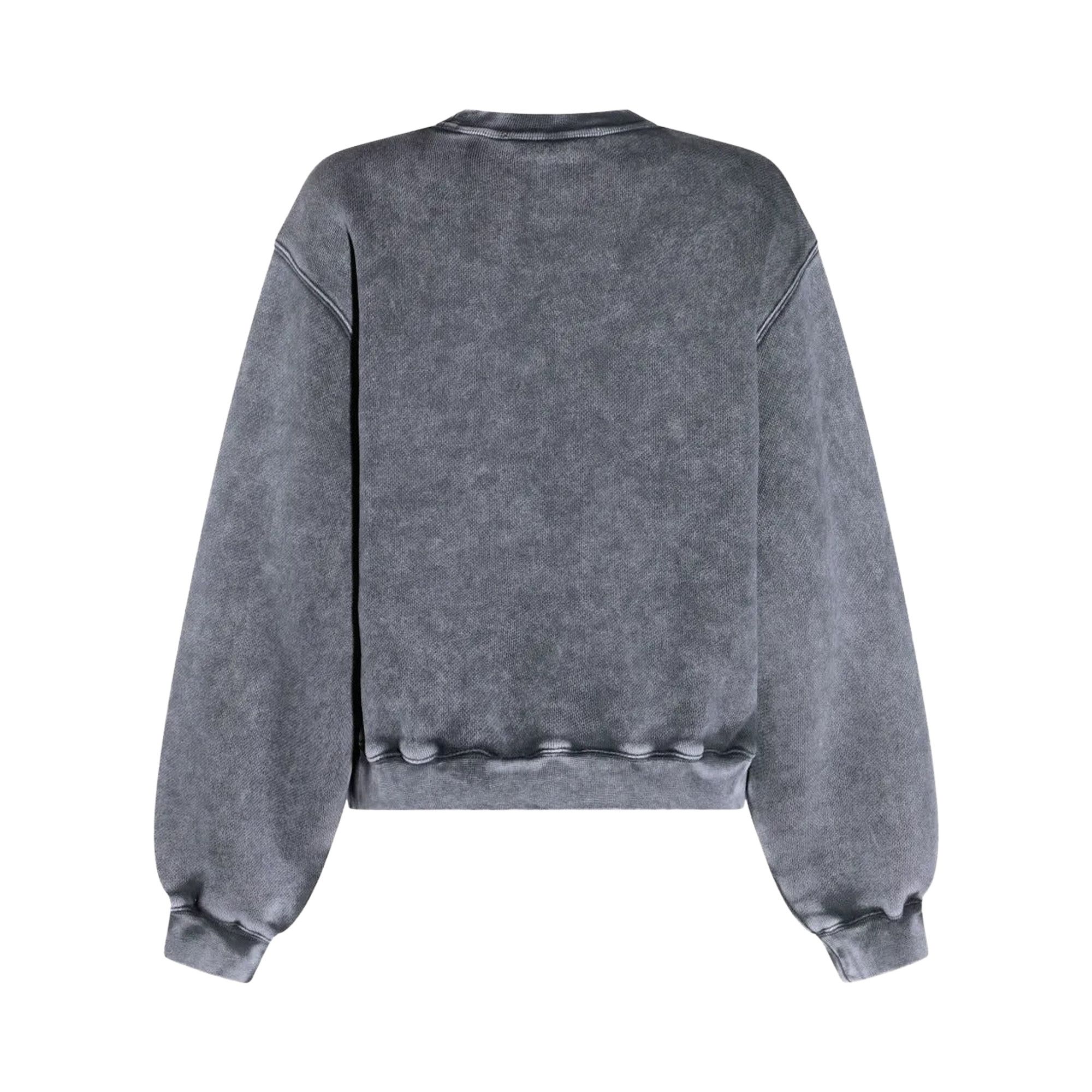 Buy Alexander Wang Essential Terry Crew Puff Paint Logo Sweatshirt