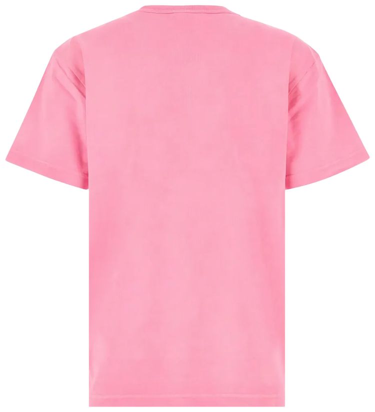 Alexander Wang Essential Jersey Puff Logo Short Sleeve Tee Washed Lotus