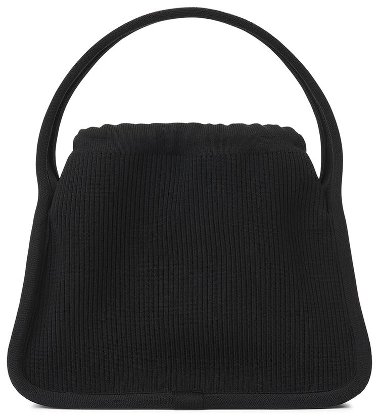 Alexander Wang Rib Knit Ryan Small Bag Black