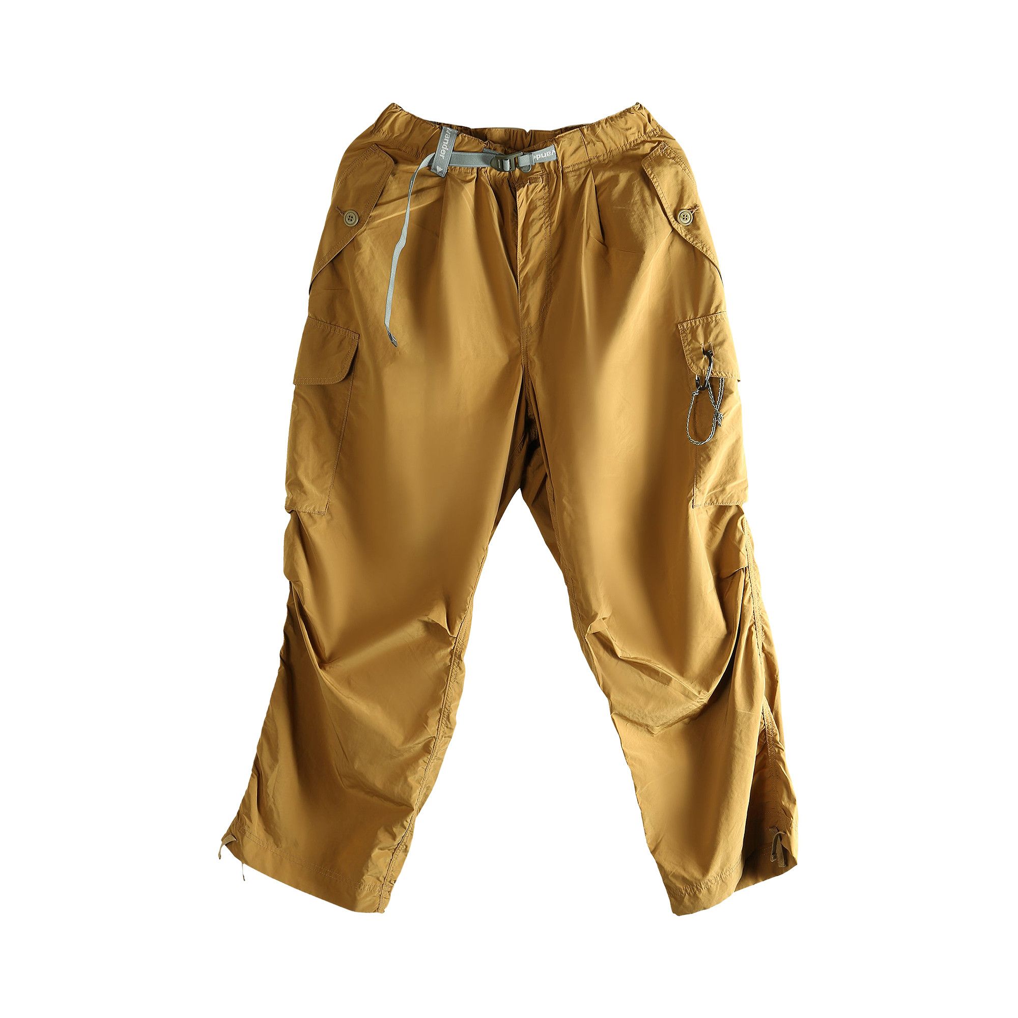 Buy And Wander Oversized Cargo Pants 'Light Brown' - 5745282094