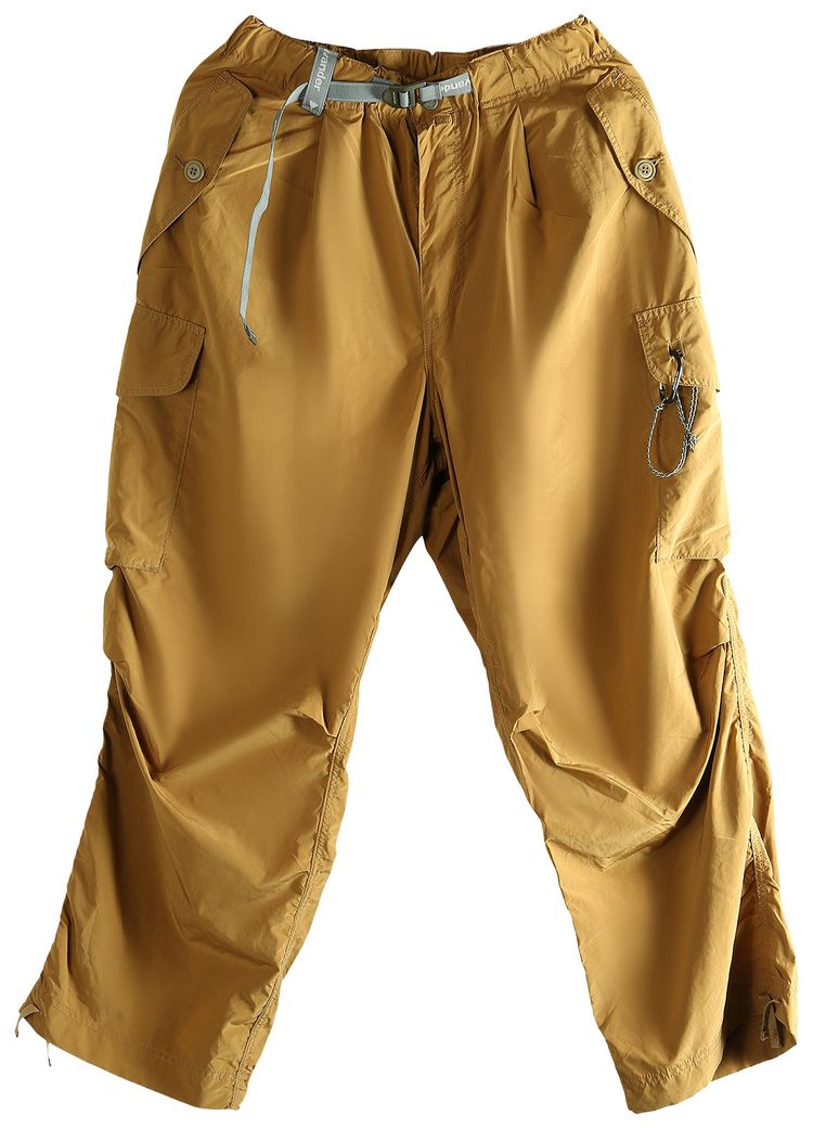 And Wander Oversized Cargo Pants Light Brown