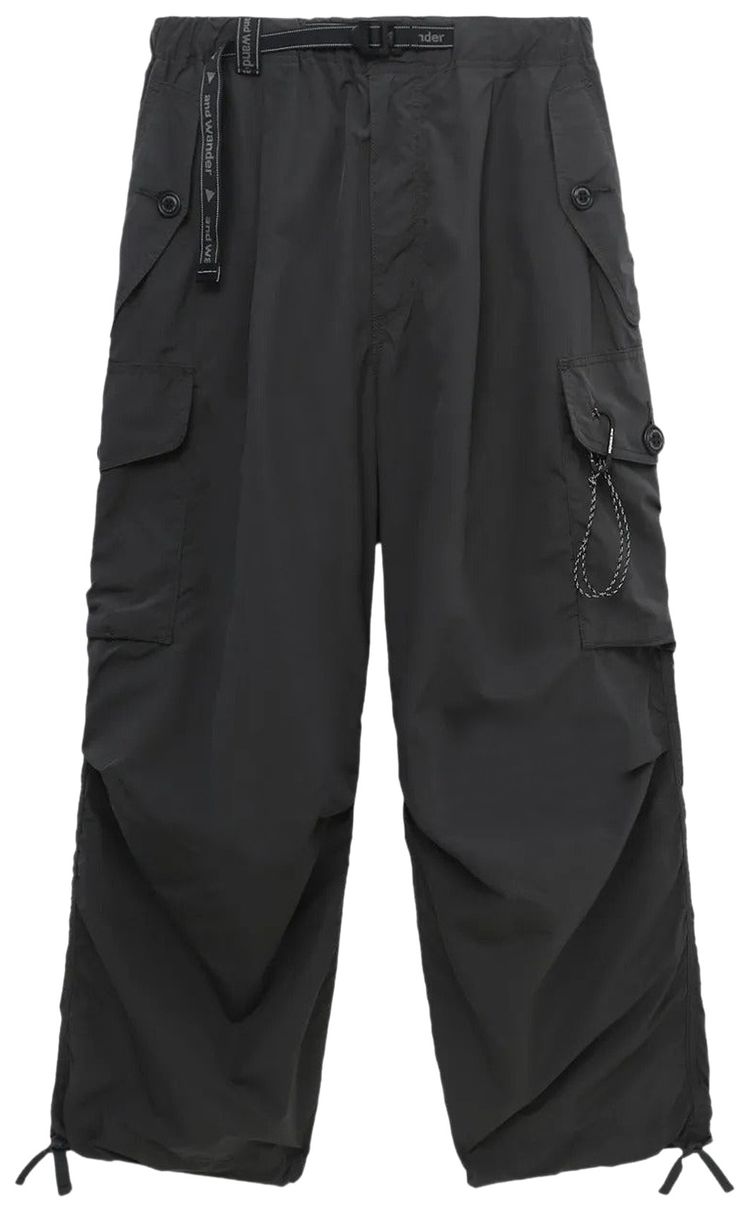 And Wander Oversized Cargo Pants Charcoal