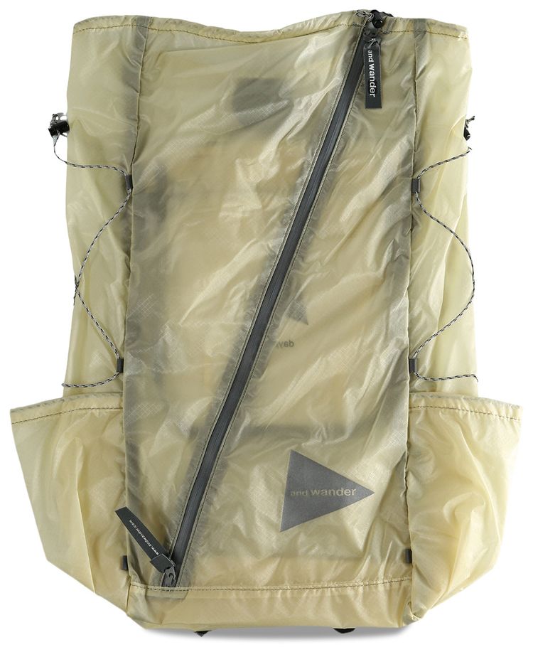 And Wander Sil Daypack Off White