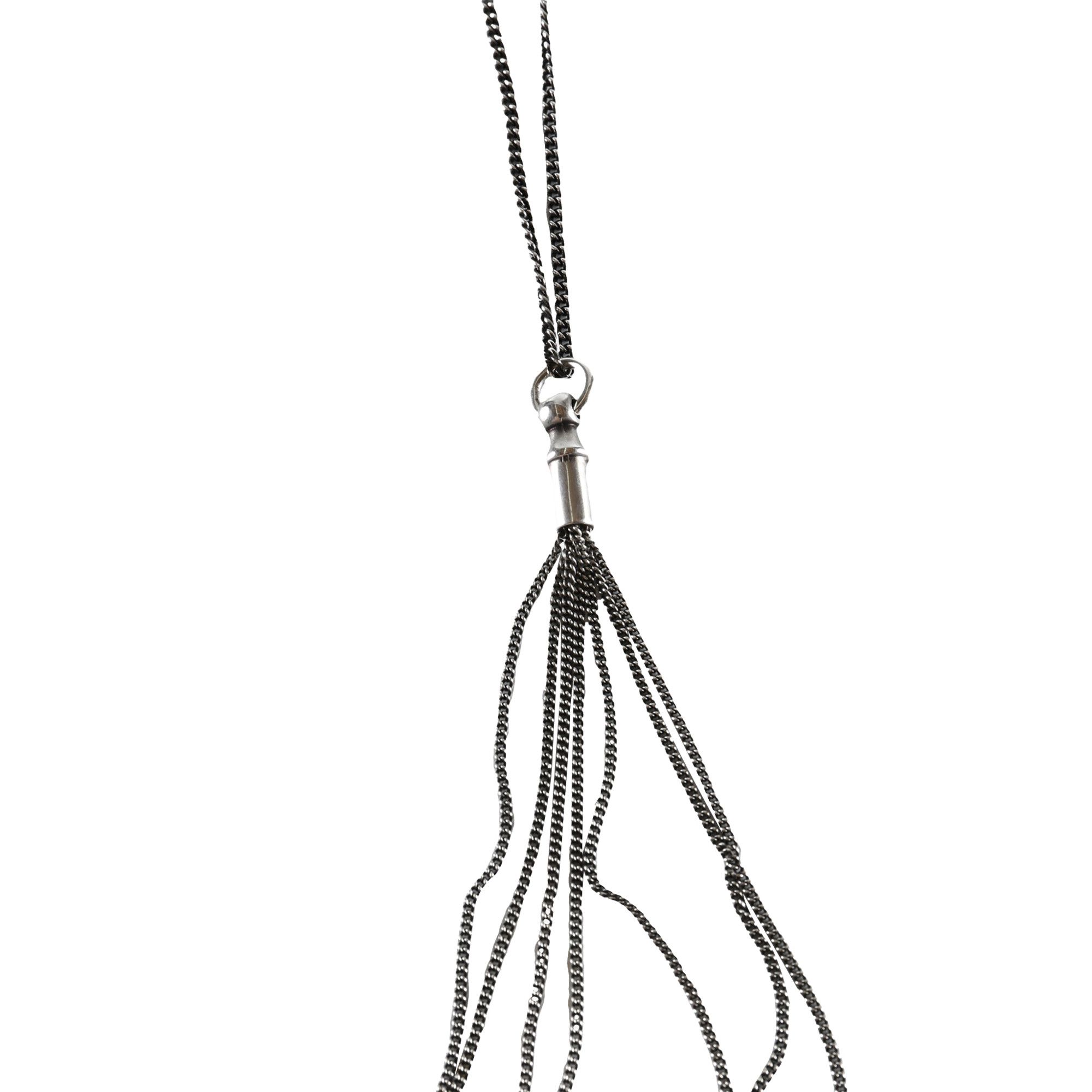 Buy Ann Demeulemeester Pia Long Pearls/Chain Necklace 'Black