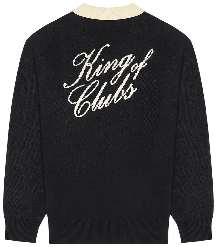 Malbon King Of Clubs Sweater Black