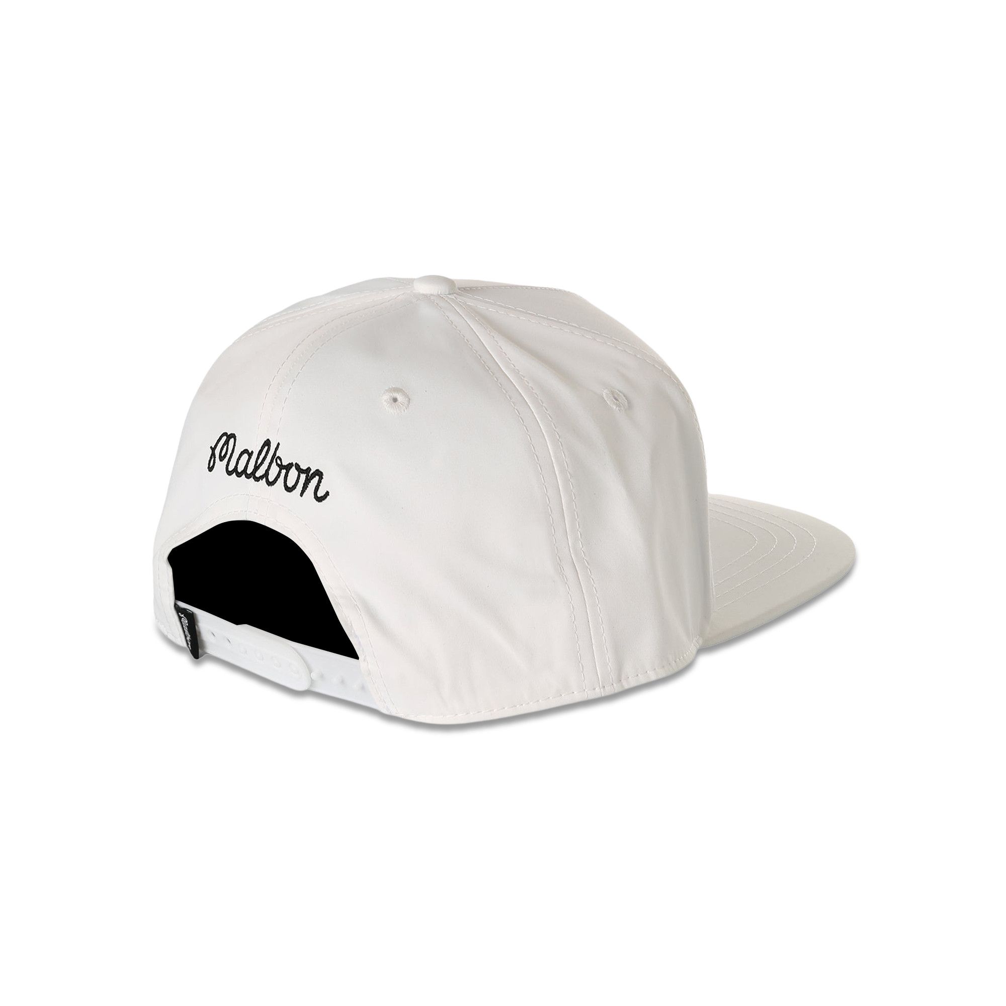 Buy Malbon M Snapback Cap 'White' - M 9424 WHT | GOAT