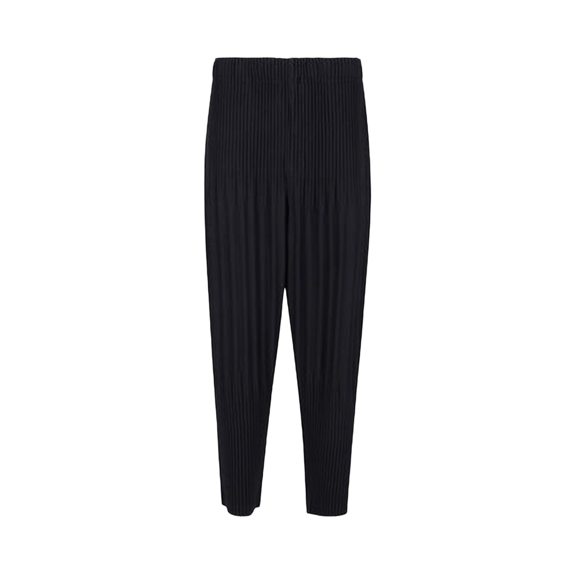 Buy Homme Plissé Issey Miyake Basics Pants 'Navy' - HP59JF551 75