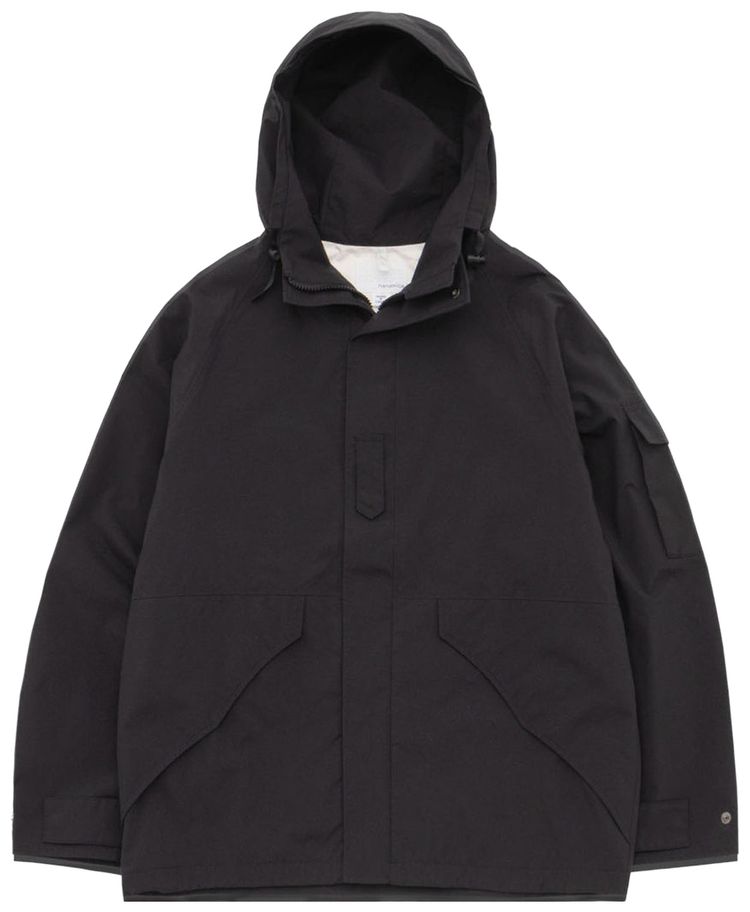 nanamica 2L Nylon Gore Tex Cruiser Jacket Black