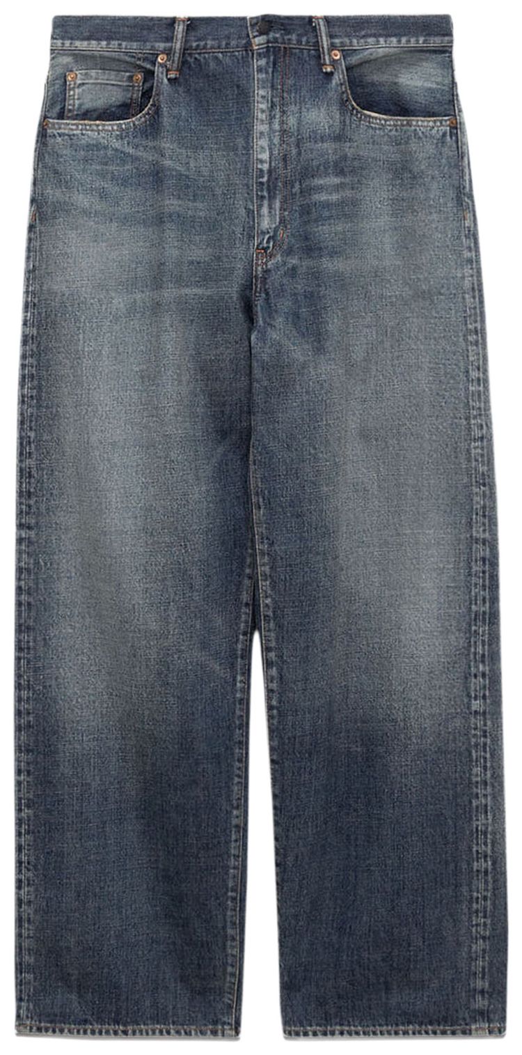 nanamica Selvage Denim Pants Vintage Indigo